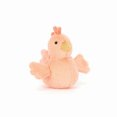 Jellycat Fluffy Chicken Australia | 561743JFK